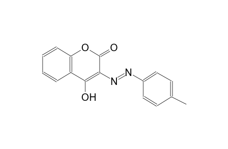 4-hydroxy-3-[(E)-(4-methylphenyl)diazenyl]-2H-chromen-2-one