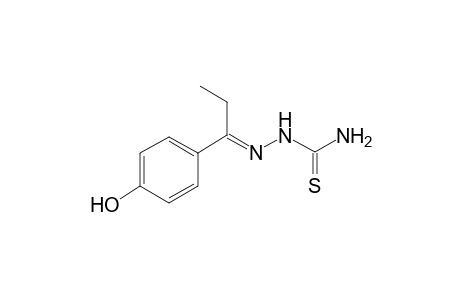 (1E)-1-(4-Hydroxyphenyl)-1-propanone thiosemicarbazone