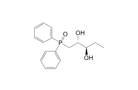 (2R,3R)-1-Diphenylphosphinoylpentane-2,3-diol