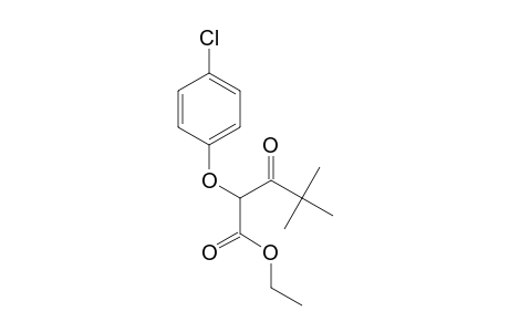 Ethyl 2-(4-chlorophenoxy)-3-oxo-4,4-dimethylpentanoate
