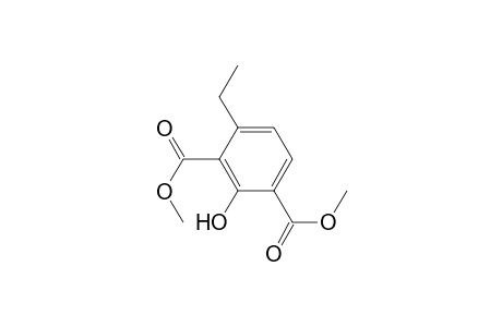 4-Ethyl-2-hydroxy-benzene-1,3-dicarboxylic acid dimethyl ester