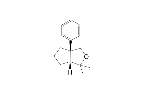 (3aS,6aR)-1,1-dimethyl-3a-phenylhexahydro-1H-cyclopenta[c]furan