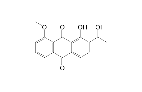 1-Hydroxy-2-(1-hydroxyethyl)-8-methoxy-9,10-anthraquinone
