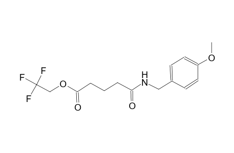 2,2,2-trifluoroethyl 5-[(4-methoxybenzyl)amino]-5-oxopentanoate