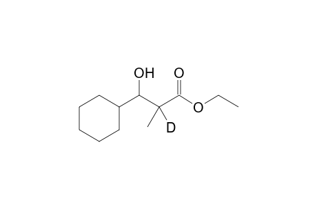 Ethyl 3-cyclohexyl-2-deuterio-3-hydroxy-2-methylpropanoate