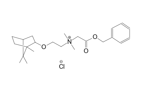 2-(benzyloxy)-N,N-dimethyl-2-oxo-N-{2-[(1,7,7-trimethylbicyclo[2.2.1]hept-2-yl)oxy]ethyl}ethanaminium chloride