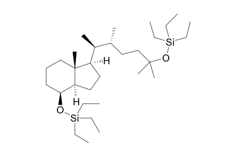 (8S,20S,22R)-Des-A,B-22-methyl-8.beta.,25-bis[(triethylsilyl)oxy]-cholestane