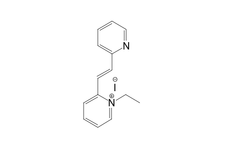 1-Ethyl-2-[(E)-2-(2-pyridyl)vinyl]pyridin-1-ium iodide