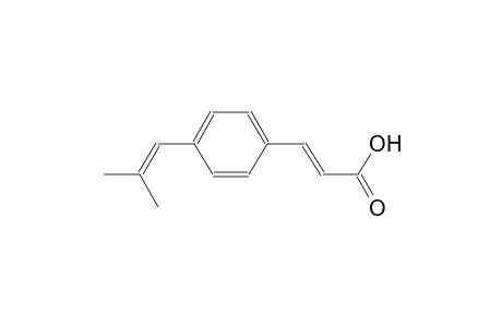 2-propenoic acid, 3-[4-(2-methyl-1-propenyl)phenyl]-, (2E)-