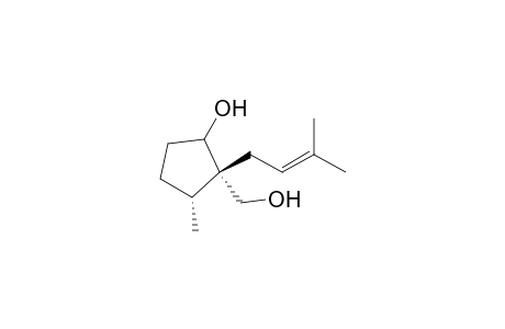 (1RS,2S,3R)-2-Hydroxymethyl-3-methyl-2-prenylcyclopentanol