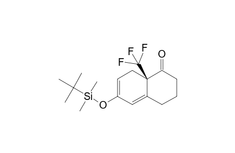 6-(tert-Butyldimethylsilyloxy)-3,4,8,8a-tettrahydro-8a-(trifluoromethyl)naphthalen-1(2H)-one