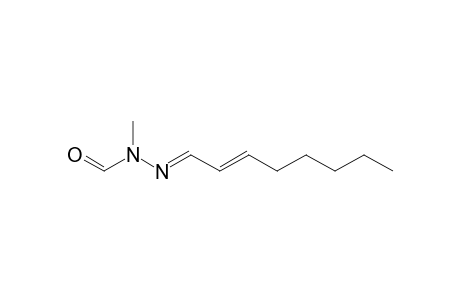 Hydrazinecarboxaldehyde, 1-methyl-2-(2-octenylidene)-, (?,E)-