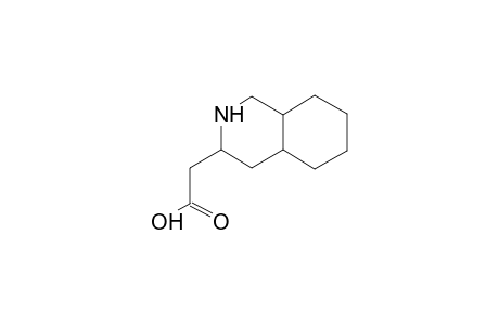 (Decahydroisoquinolin-3-yl)acetic acid