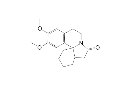 11,12-dimethoxy-1,2,3,4,4a,5,8,9-octahydroindolo[7a,1-a]isoquinolin-6-one