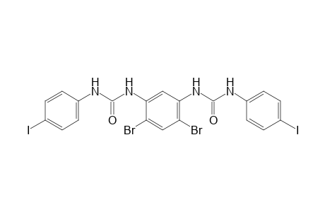 1,1'-(4,6-dibromo-m-phenylene)bis[3-(p-iodophenyl)urea]