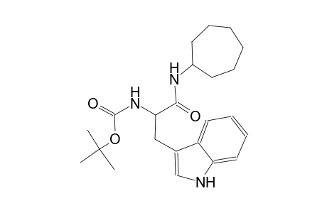 carbamic acid, [2-(cycloheptylamino)-1-(1H-indol-3-ylmethyl)-2-oxoethyl]-, 1,1-dimethylethyl ester