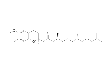 (4S,8R)-1-[(2S)-6-methoxy-2,5,7,8-tetramethyl-chroman-2-yl]-4,8,12-trimethyl-tridecan-2-one