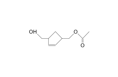 cis-4-Cyclopentene-1,3-dimethanol monoacetate