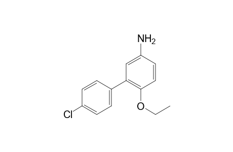 4'-Chloro-6-ethoxybiphenyl-3-amine