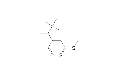 Methyl 3-(1,2,2-trimethylpropyl)-4-pentenedithioate