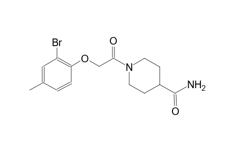 4-piperidinecarboxamide, 1-[(2-bromo-4-methylphenoxy)acetyl]-