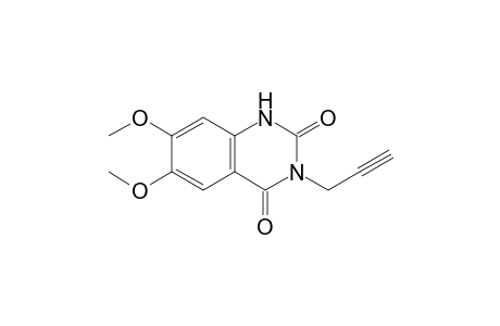 6,7-Dimethoxy-3-prop-2-ynyl-1H-quinazoline-2,4-dione