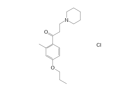 1-(2-Methyl-4-propoxyphenyl)-3-(1-piperidinyl)-1-propanone hydrochloride