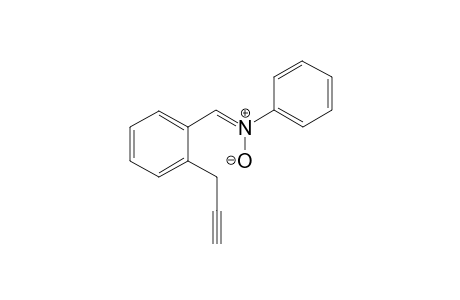 N-phenyl-1-(2-prop-2-ynylphenyl)methanimine oxide