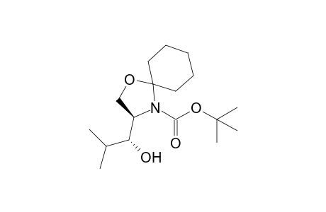 tert-Butyl (3R)-3-[(2R)-1-hydroxy-2-methylpropyl]-1-oxa-4-azaspiro[4.5]decane-4-carboxylate