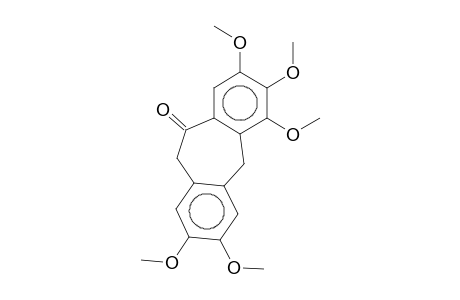2,3,6,7,8-Pentamethoxy-5,11-dihydro-10H-dibenzo[a,d]cyclohepten-10-one