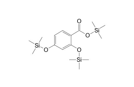 Benzoic acid, 2,4-bis[(trimethylsilyl)oxy]-, trimethylsilyl ester