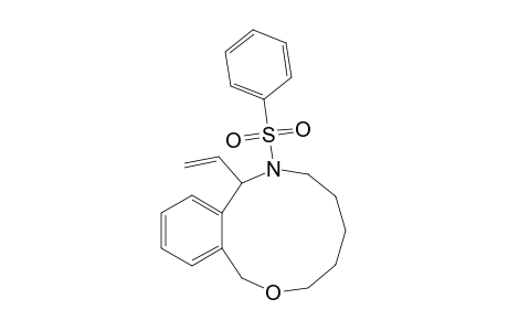 1-Vinyl-N-phenylsulfonyl-2-aza-8-oxacyclobenzoundecene
