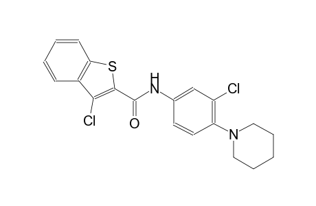 benzo[b]thiophene-2-carboxamide, 3-chloro-N-[3-chloro-4-(1-piperidinyl)phenyl]-