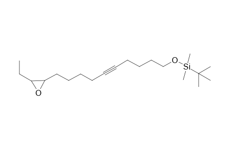 (cis)-11,12-Epoxytetradecan-5-yn-1-yl t-tert-butyldimethylsilyl ether