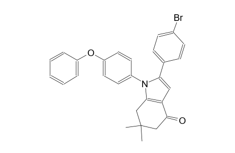 4H-indol-4-one, 2-(4-bromophenyl)-1,5,6,7-tetrahydro-6,6-dimethyl-1-(4-phenoxyphenyl)-