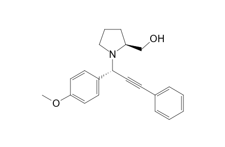 ((S)-1-((S)-1-(4-methoxyphenyl)-3-phenylprop-2-yn-1-yl)pyrrolidin-2-yl)methanol