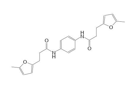 2-furanpropanamide, 5-methyl-N-[4-[[3-(5-methyl-2-furanyl)-1-oxopropyl]amino]phenyl]-