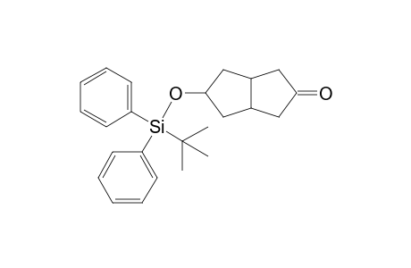 Hexahydro-5-[(1',1'-dimethylethyl)diphenylsilyloxy]-2(1H)-pentalenone