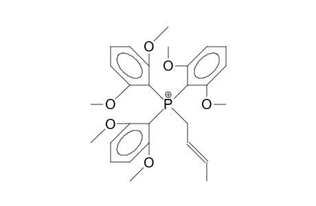 2-Butenyl-tris(2,6-dimethoxy-phenyl)-phosphonium cation
