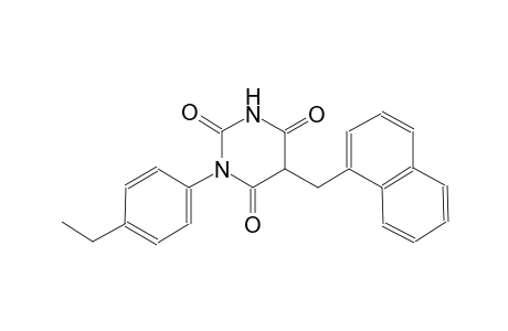 1-(4-ethylphenyl)-5-(1-naphthylmethyl)-2,4,6(1H,3H,5H)-pyrimidinetrione