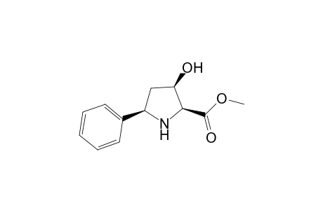 (2S,3R,5R)-Methyl 3-hydroxy-5-phenylpyrrolidine-2-carboxylate