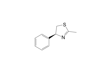 (4S)-4-Phenyl-2-methyl-4,5-dihydro-1,3-thiazole