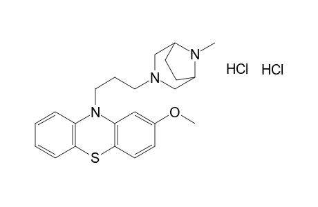 2-methoxy-10-[3-(8-methyl-3,8-diazabicyclo[3.2.1]oct-3-yl)propyl]phenothiazine, dihydrochloride
