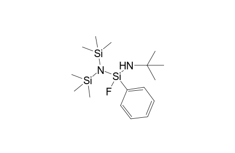 tert-Butylamino-bis(trimethylsilyl)amino-fluorophenylsilane