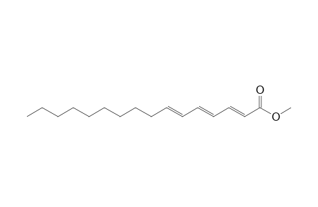 2,4,6-Hexadecatrienoic acid, methyl ester