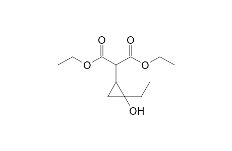 Diethyl 2-(2-Ethyl-2-hydroxycyclopropyl)malonate