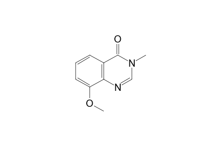 3-methyl-8-methoxy-4(3H)-quinazolinone