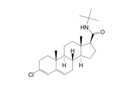 (8S,9S,10R,13S,14S,17S)-3-Chloro-10,13-dimethyl-2,7,8,9,10,11,12,13,14,15,16,17-dodecahydro-1H-cyclopenta[a]phenanthrene-17-carboxylic acid tert-butylamide