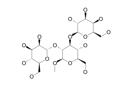 METHYL-2-O-(ALPHA-D-MANNOPYRANOSYL)-3-0-(BETA-D-GALACTOPYRANOSYL)-BETA-D-GLUCOPYRANOSIDE