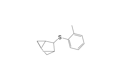 3-(o-Tolylthio)tricyclo[2.2.1.0(2,6)]heptane